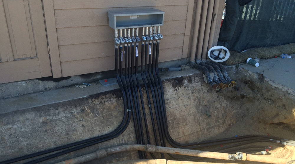 ABM Piping for tank install at Alamitos Bay Marina, Long Beach, CA